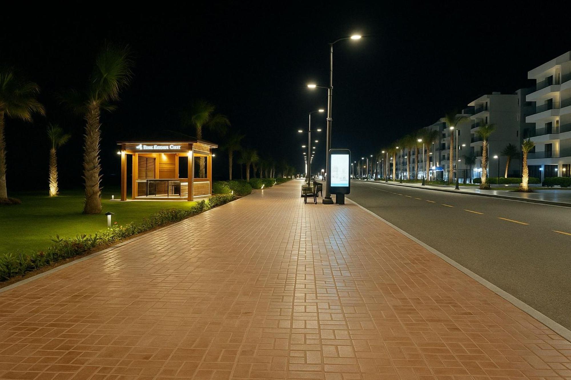 'Ezbet Shalabi el-Rudi Porto Said Tourist Resort Luxury Hotel Apartment מראה חיצוני תמונה