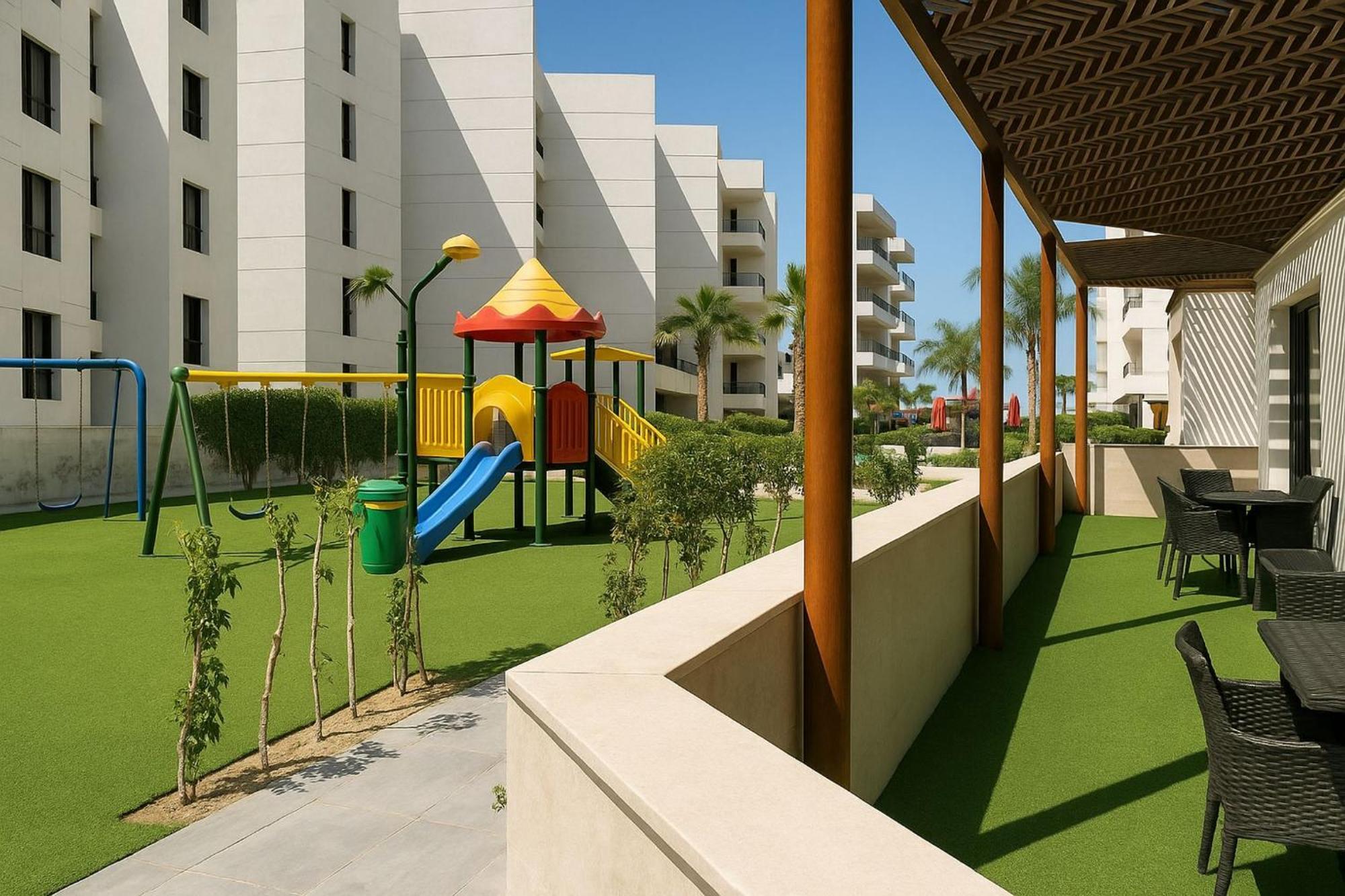 'Ezbet Shalabi el-Rudi Porto Said Tourist Resort Luxury Hotel Apartment מראה חיצוני תמונה